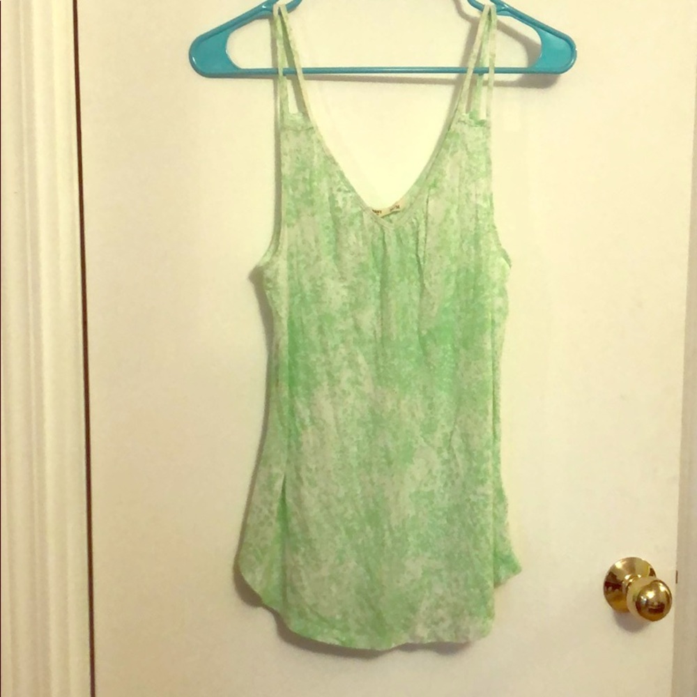 Lime green tank